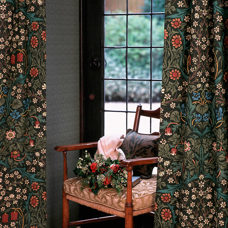 William Morris Made To Measure Curtains